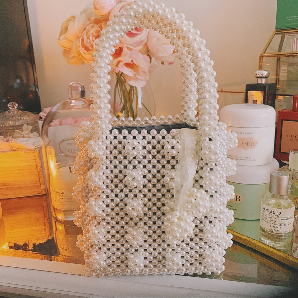 Pearl handbag
